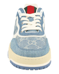 Gucci Gucci Mens Re-Web Low-Top Sneakers