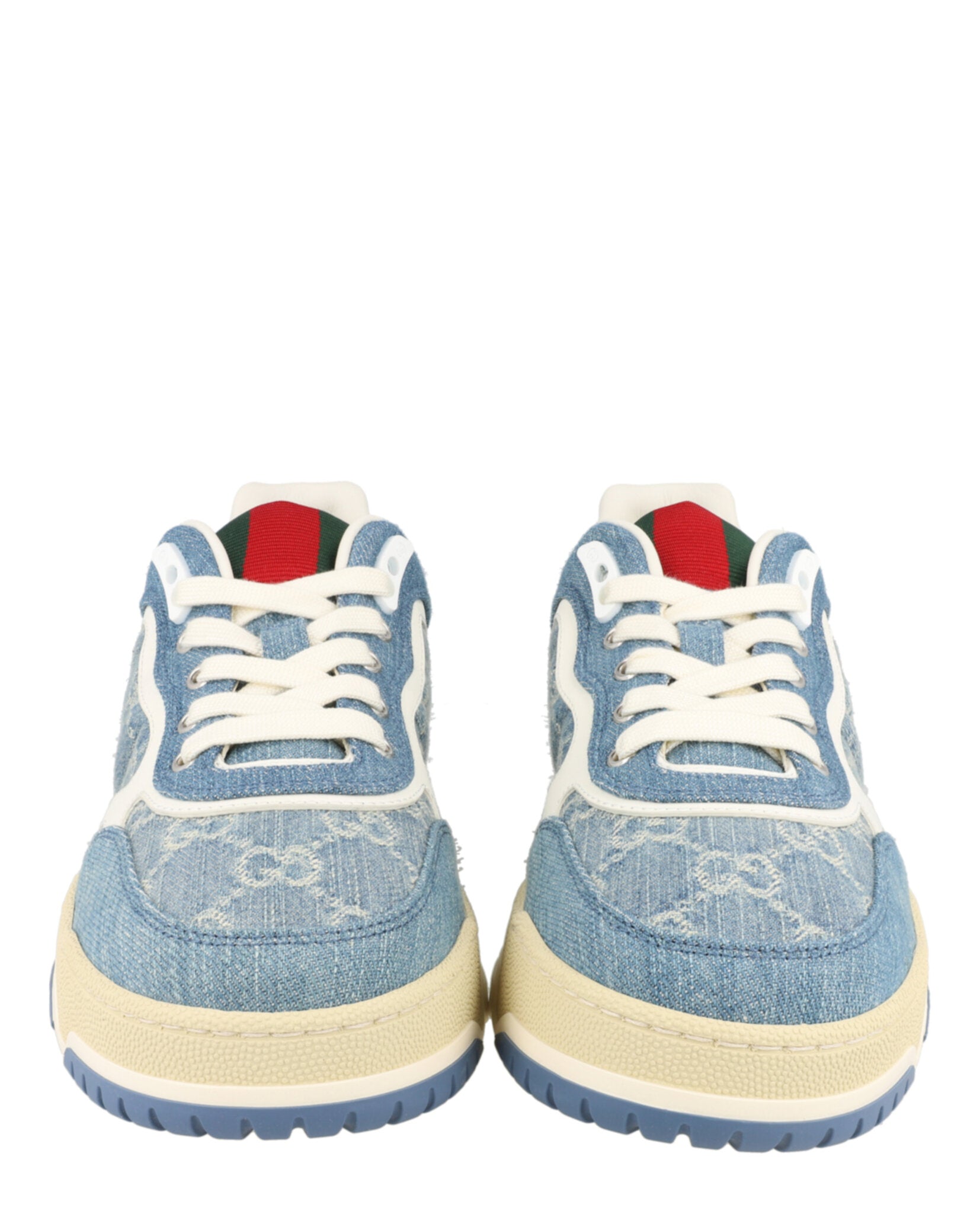 Gucci Gucci Mens Re-Web Low-Top Sneakers