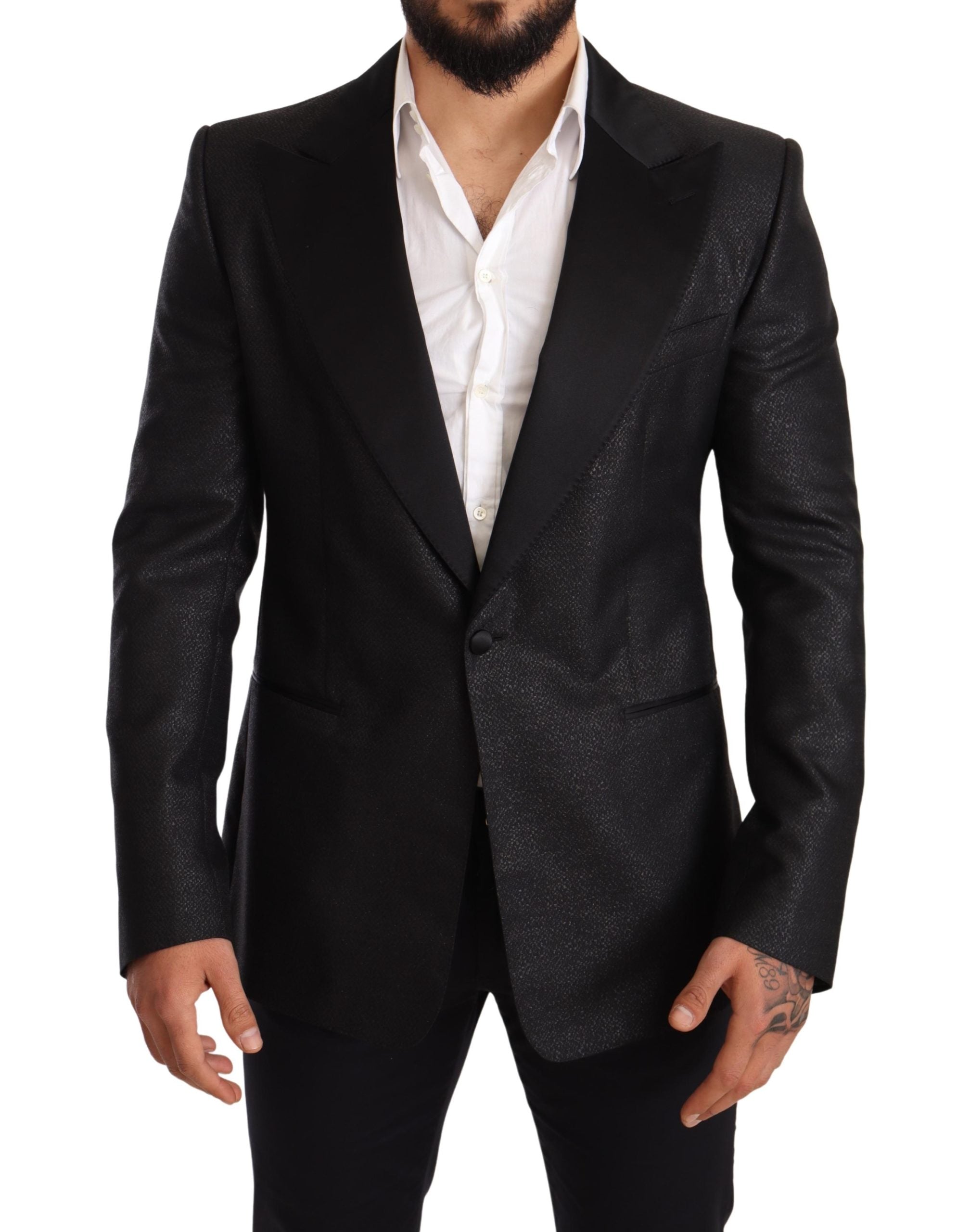 【関税＆送料込み】Dolce & Gabbana Black Single-Breasted Bl 関税＆送料込み】Dolce & Gabbana Black Single-Breasted Bl