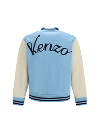 KENZO Kenzo Men Kenzo Varsity Wool Cardigan