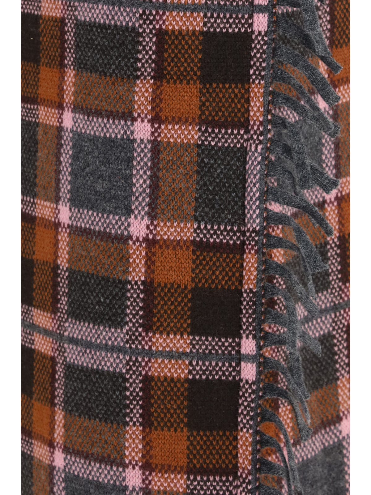 GUEST IN RESIDENCE Guest In Residence Women Tartan Fringed Wrap Skirt