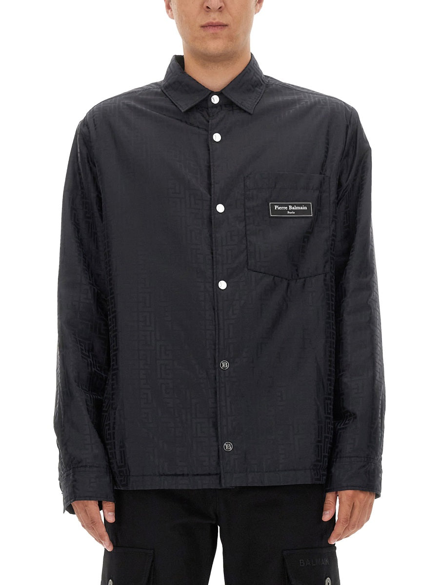 Balmain Men Jacket With Logo