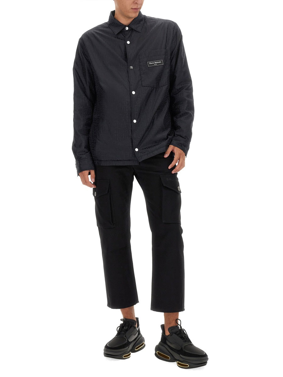 Balmain Men Jacket With Logo