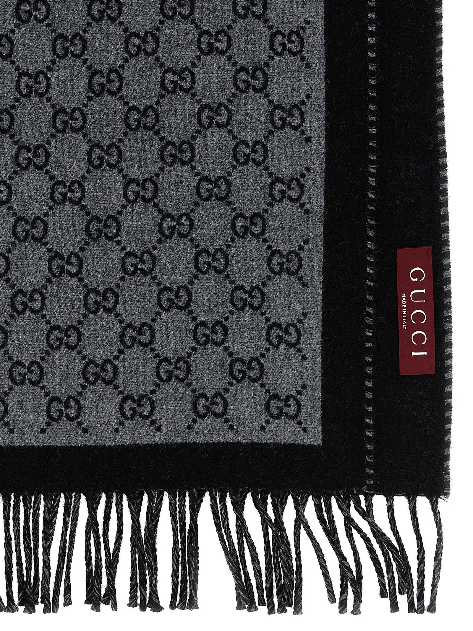Gucci Men Gg Jacquard Scarf – Bluefly