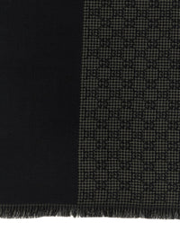 GUCCI Gucci Men Wool Silk Scarf