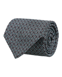 Gucci Mens Horsebit Silk Jacquard Tie
