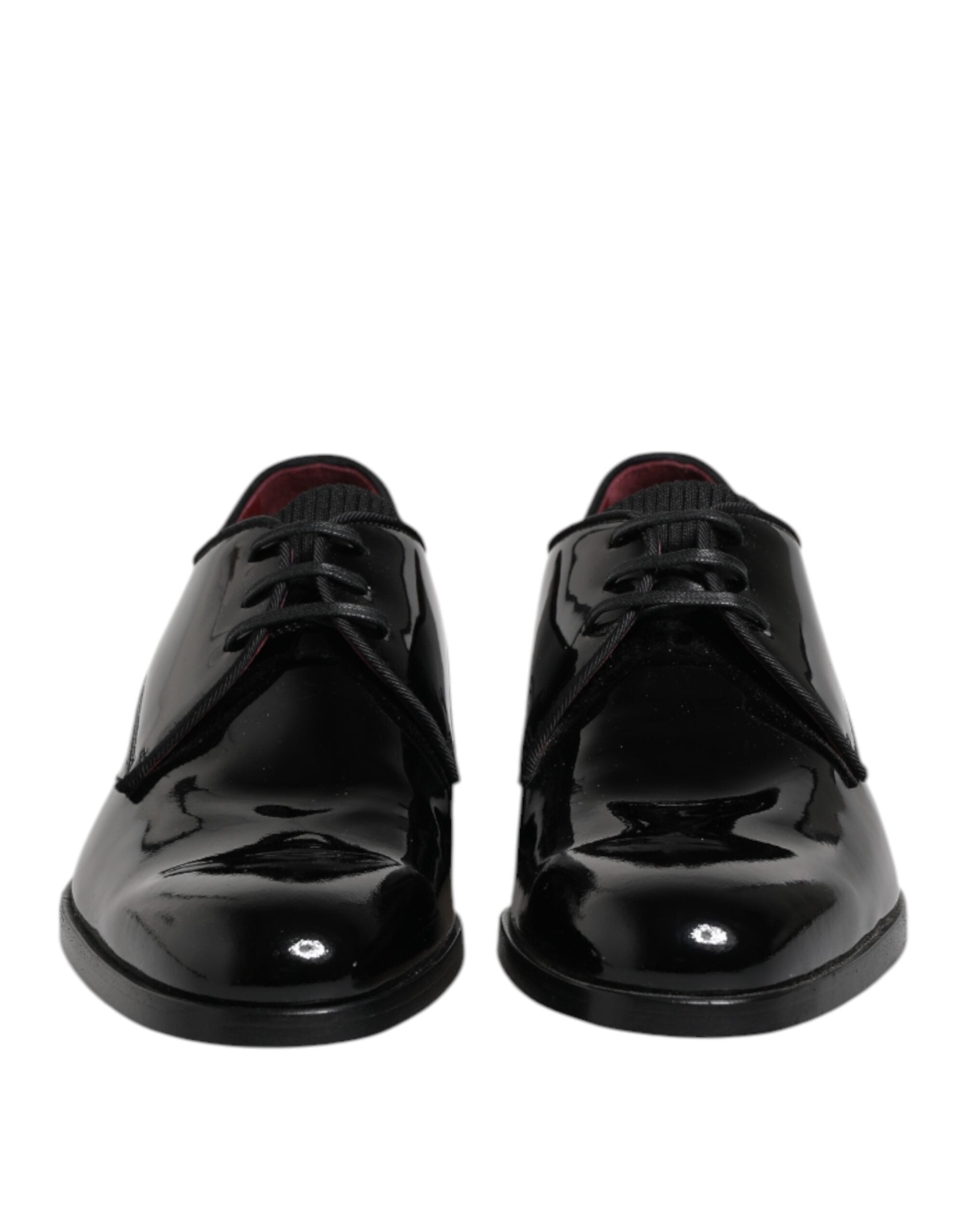 Dolce & Gabbana Dolce & Gabbana Black Leather Lace Up Men Derby Formal Men's Shoes