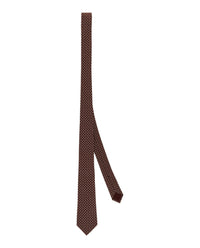 Gucci Mens Horsebit Silk Jacquard Tie
