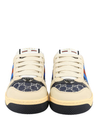 Gucci Gucci Womens GG Crystal Screener Low-Top Sneakers