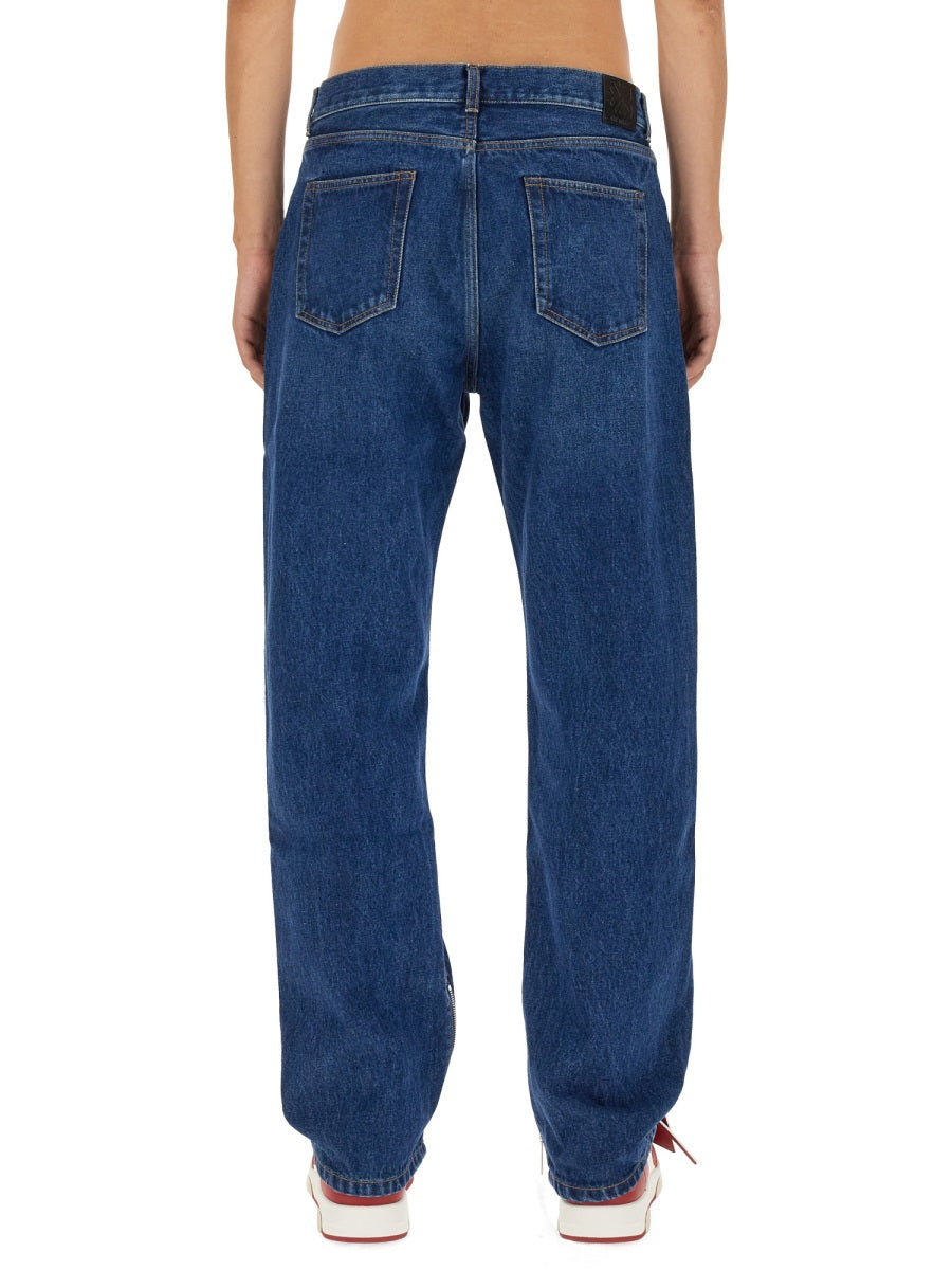 Off-White Men Skate Fit Jeans