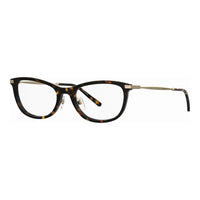 Marc Jacobs Eyeglasses Square Full Rim, Havana/Gold Frame and Clear Demo Lenses Lens MARC668/G008600