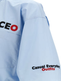 Balenciaga Men 'Ceo Uniform Logo' Shirt