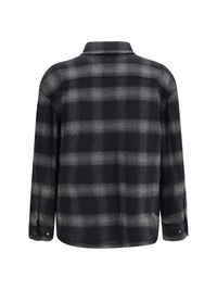Off-White Men Padded Flannel Jacket