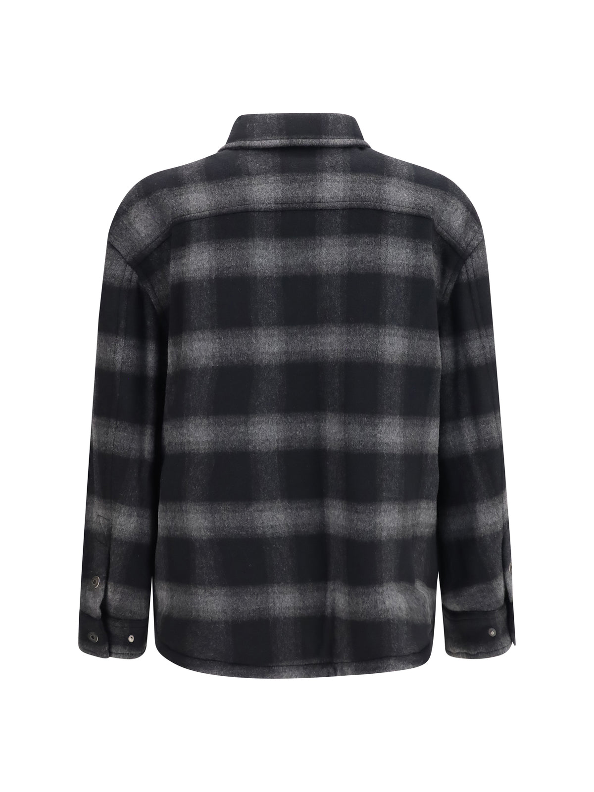 Off-White Men Padded Flannel Jacket