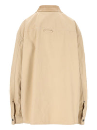 Loewe Men Cotton Canvas Overshirt