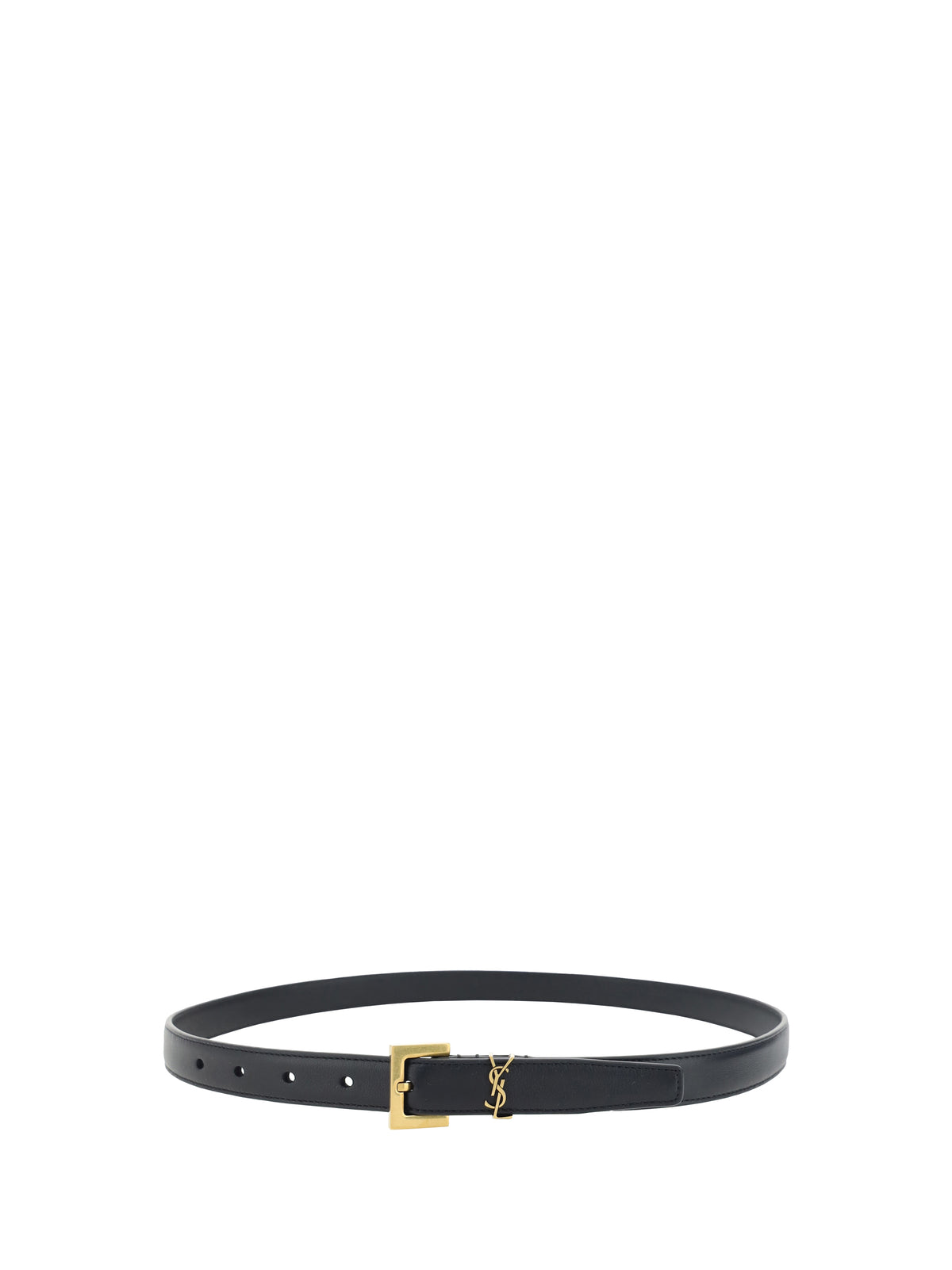 SAINT LAURENT Saint Laurent Women Cassandre Slim Belt