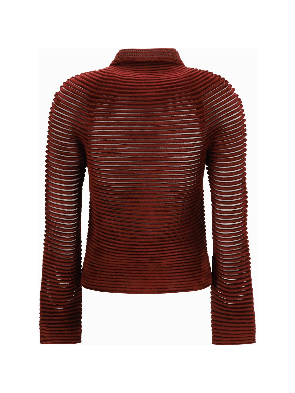 GIORGIO ARMANI Giorgio Armani Women Openwork Viscose-Blend Cardigan
