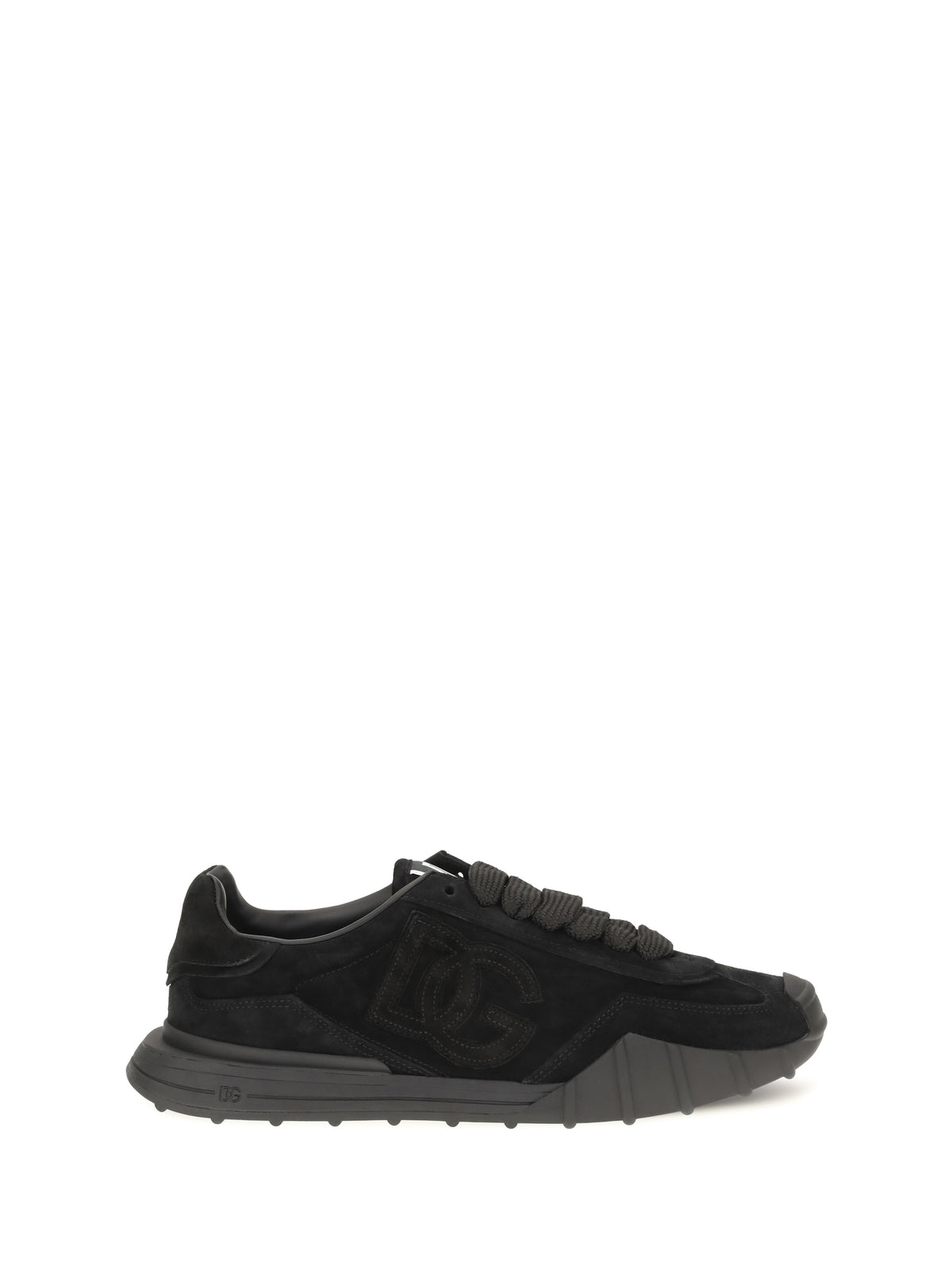 Dolce & Gabbana Men Dg Athletic Sneakers In Suede Leather