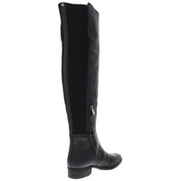 Pam Womens Zipper Ribbed Knit Over-The-Knee Boots
