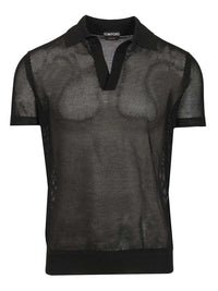 Tom Ford Men Knitted Polo Shirt
