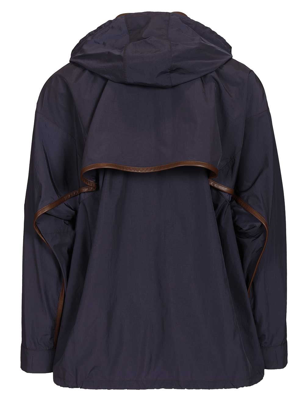 Loewe Paula's Ibiza Men Hooded Jacket In Technical Fabric