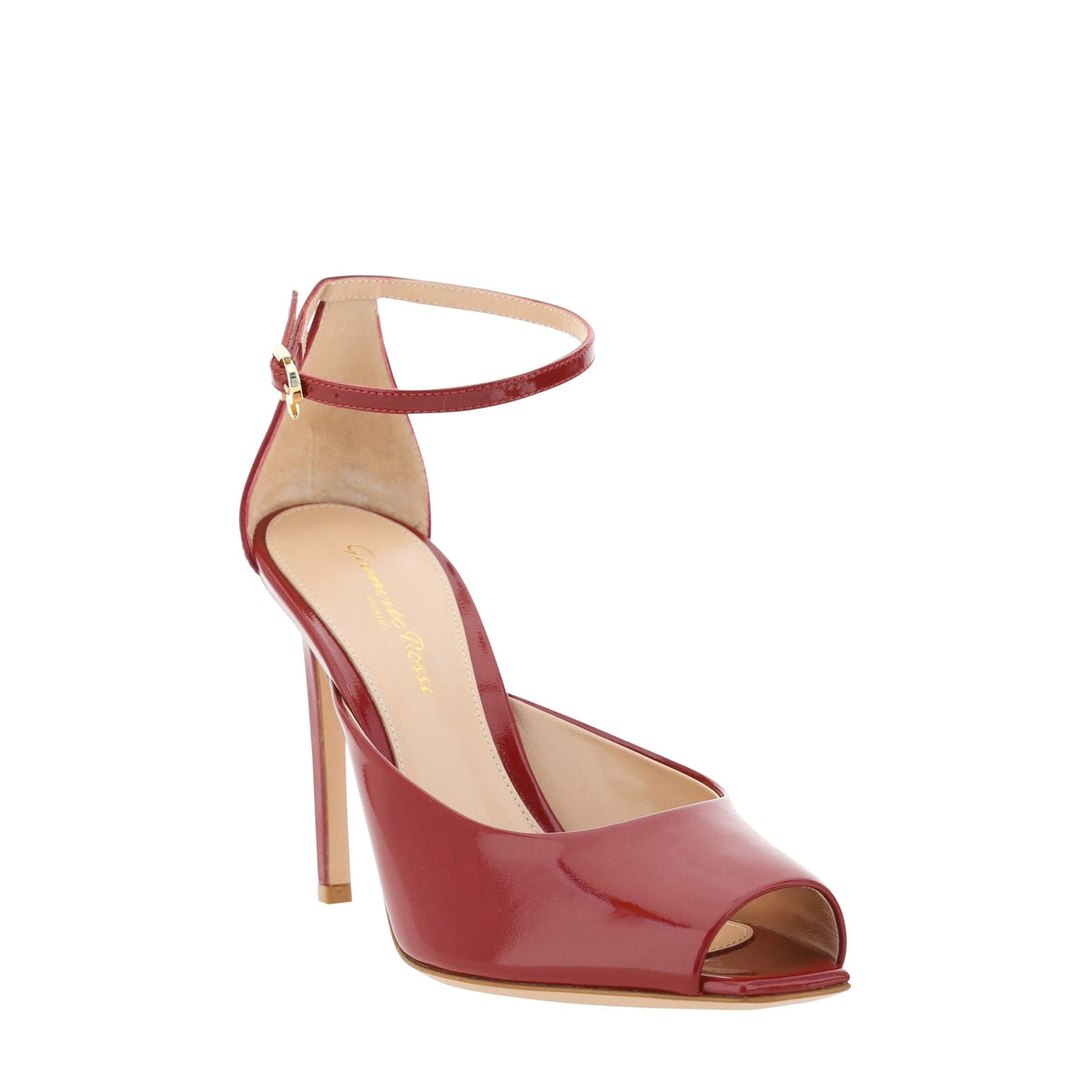 Gianvito Rossi Gianvito Rossi Nuit 95 Glossed-Leather Pumps Women