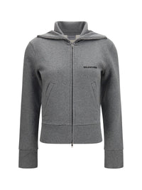 BALENCIAGA Balenciaga Women Fitted Zip-Up Hoodie