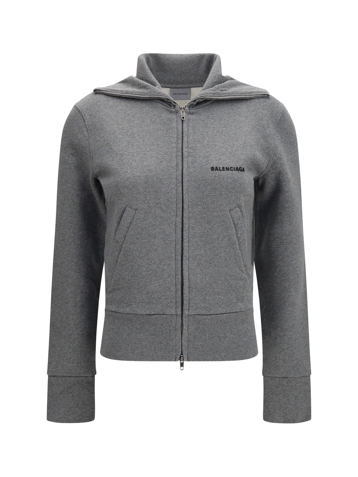 BALENCIAGA Balenciaga Women Fitted Zip-Up Hoodie