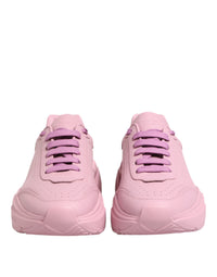 Dolce & Gabbana Pink Leather Daymaster Low Top Sneakers Men's Shoes