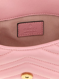 Gucci Women 'Gg Marmont' Chevron Crossbody Bag