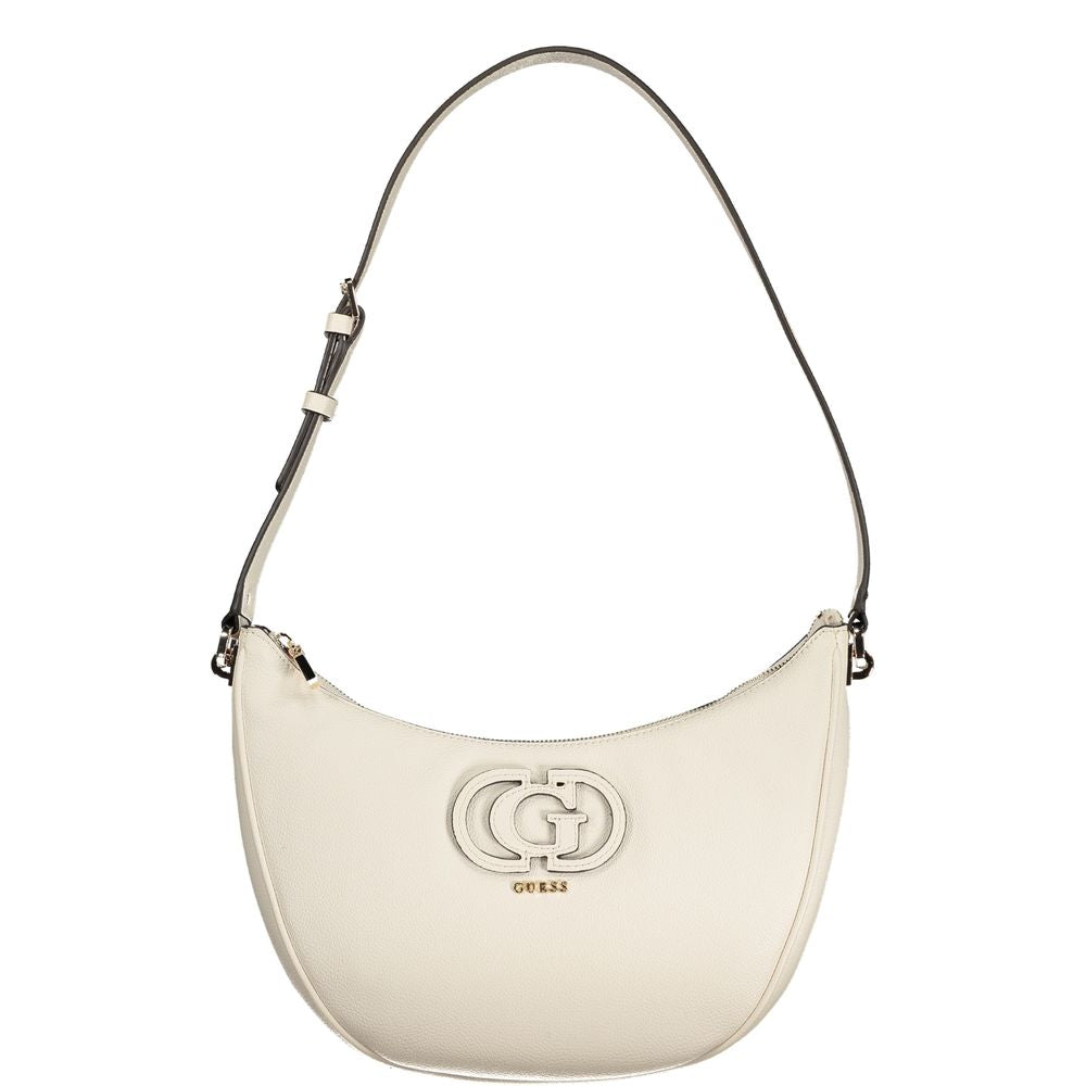 Guess Jeans Guess Jeans Bianco Polyurethane Women Women's Handbag