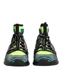 Dolce & Gabbana Multicolor Sorrento Socks Men Sneakers Men's Shoes