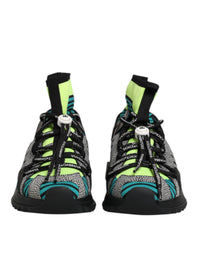 Dolce & Gabbana Multicolor Sorrento Socks Men Sneakers Men's Shoes