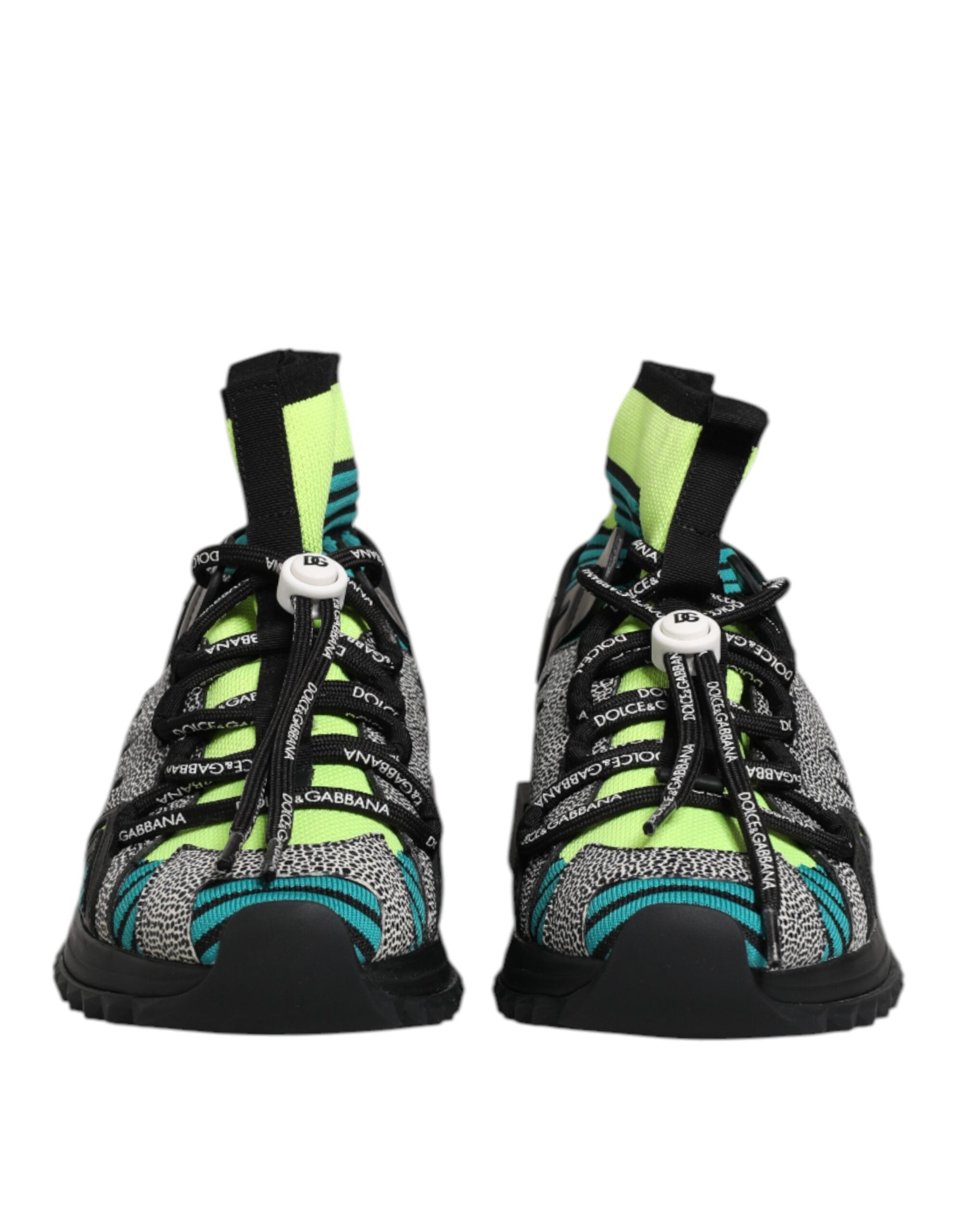 Dolce & Gabbana Multicolor Sorrento Socks Men Sneakers Men's Shoes