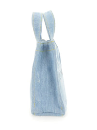 ACNE STUDIOS Acne Studios Women Mini Denim Shopper Bag With Logo