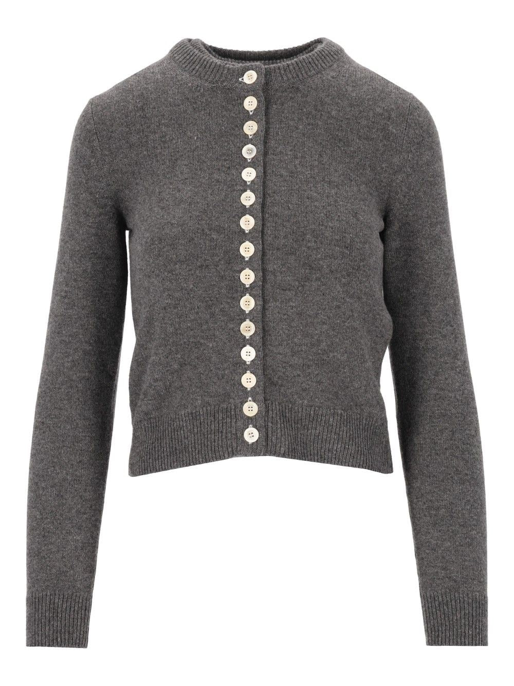 Celine Celine Women Twin-Set With Heritage Cashmere Cardigan