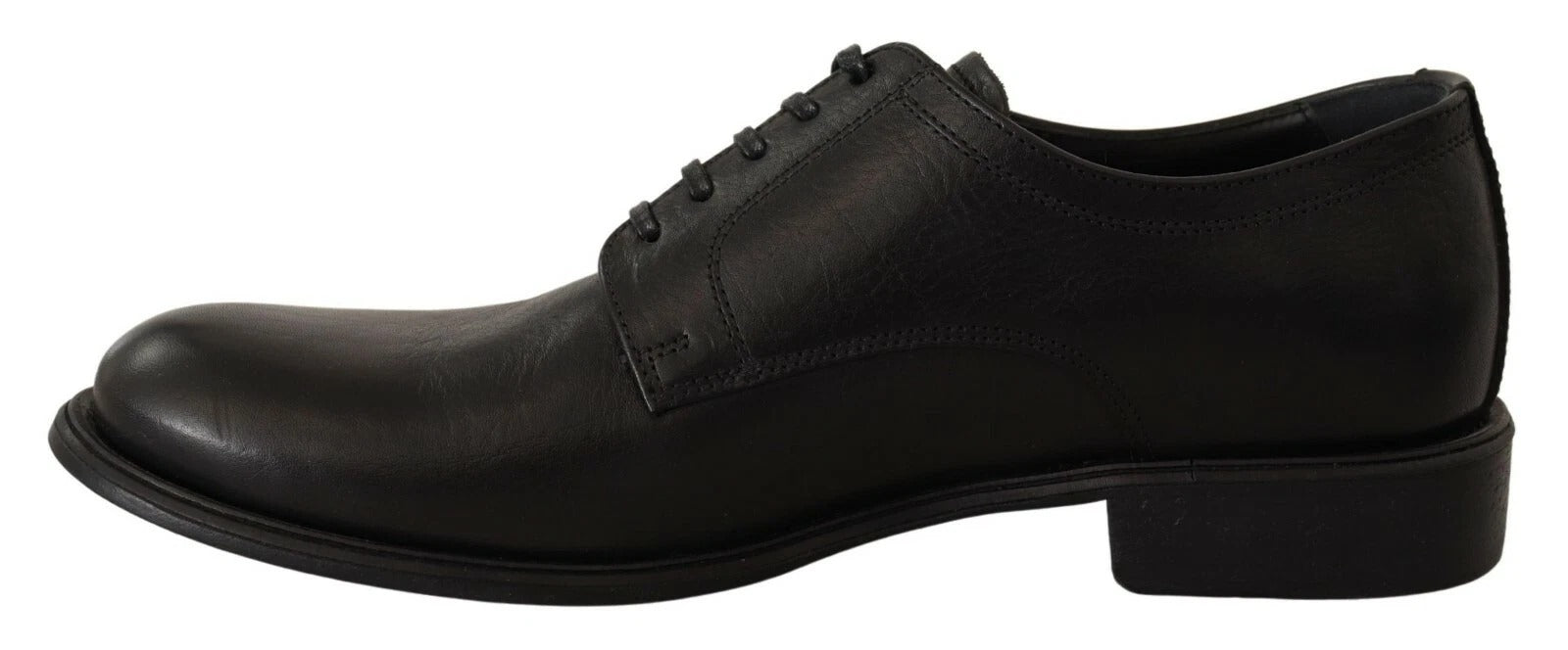 Dolce & Gabbana Dolce & Gabbana Black Lace Up Leather Men Formal Derby Men's Shoes