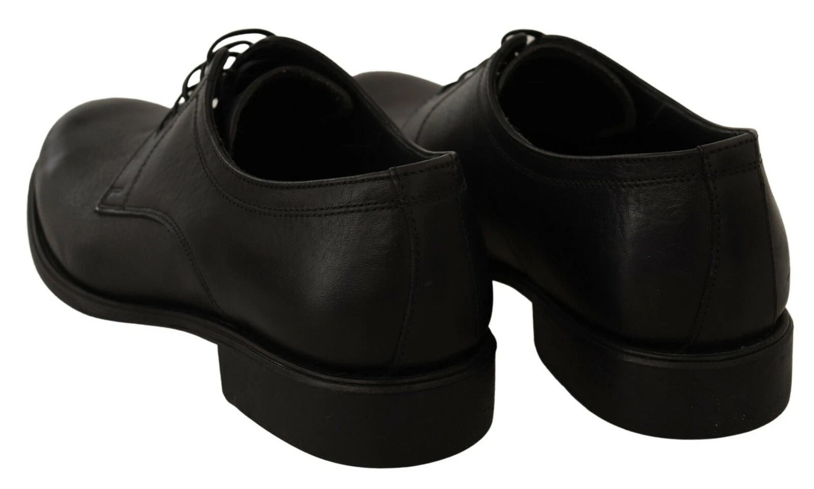 Dolce & Gabbana Dolce & Gabbana Black Lace Up Leather Men Formal Derby Men's Shoes