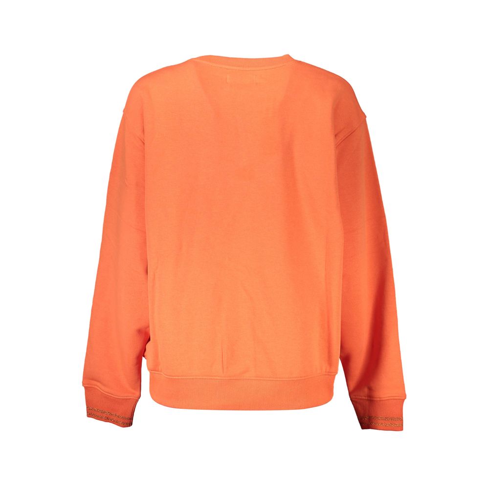 Desigual Desigual Arancione Cotton Women Women's Sweatshirt