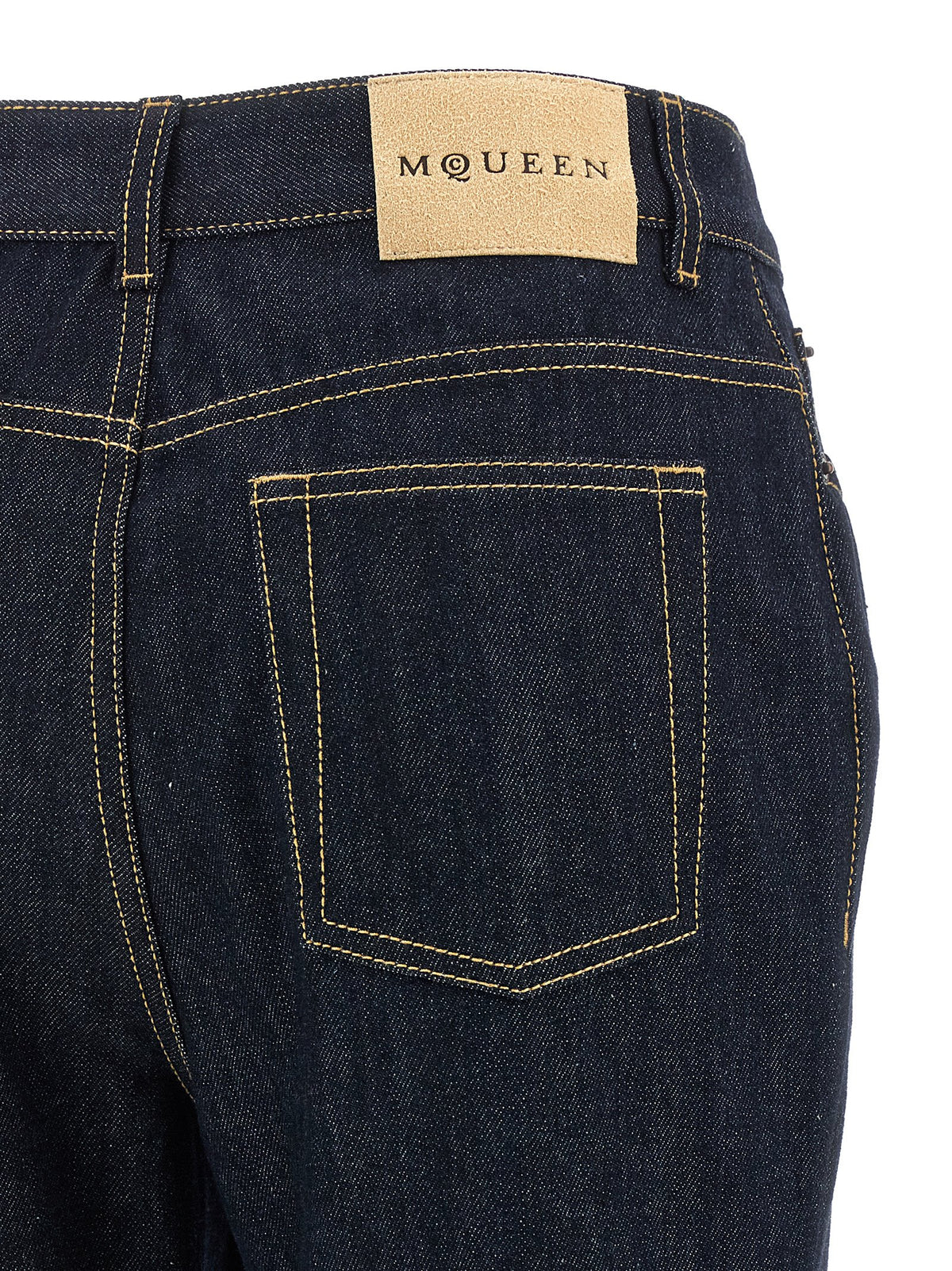 MCQUEEN Mcqueen Women Straight Leg Jeans