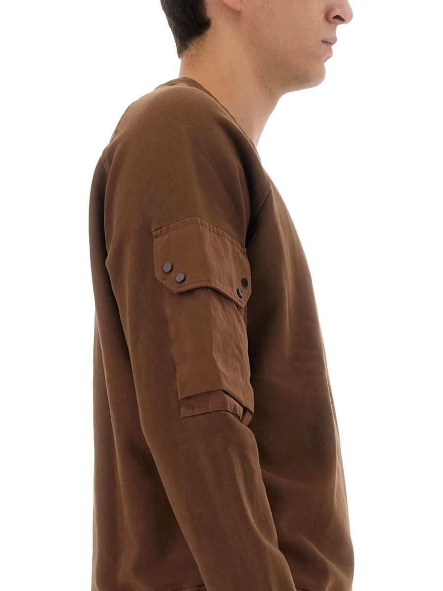 Ten C Men Sweatshirt With Logo