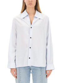 Bottega Veneta Women Twill Shirt