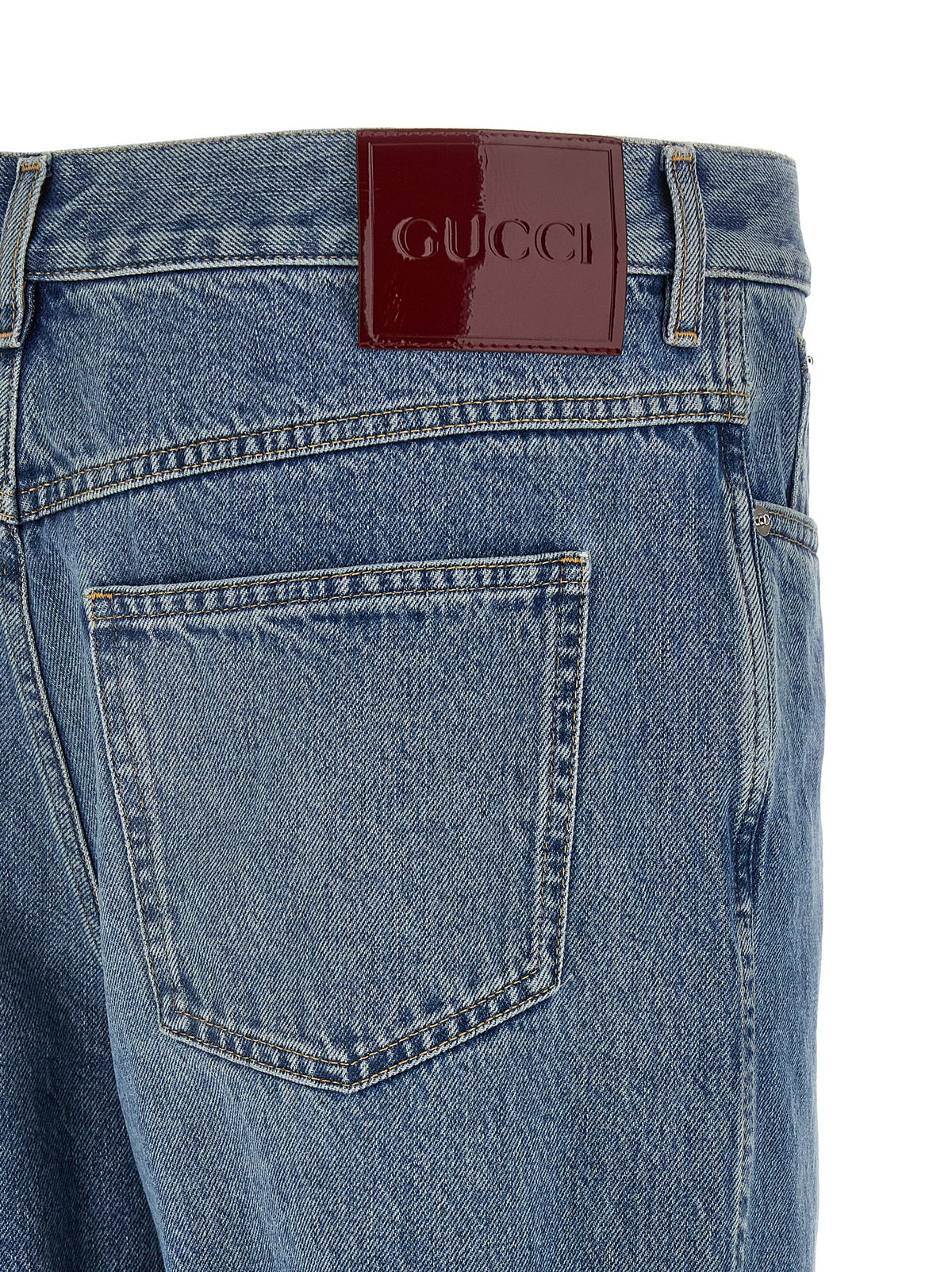 GUCCI Gucci Men Délavé Effect Denim Jeans
