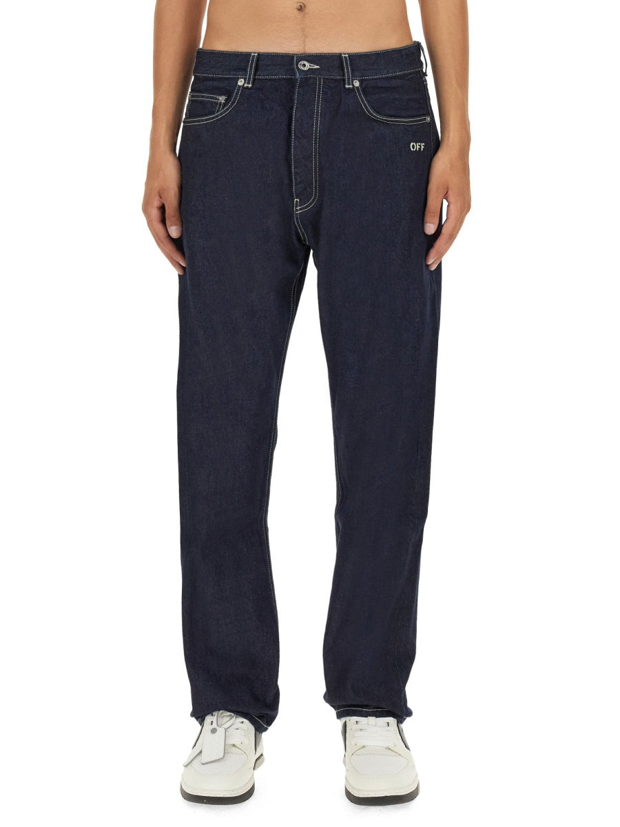 Off-White Men Skate Jeans
