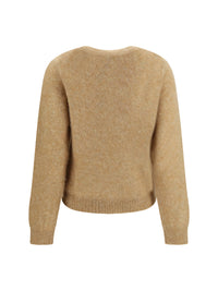 GANNI Ganni Women Alpaca Graphic Crewneck Sweater