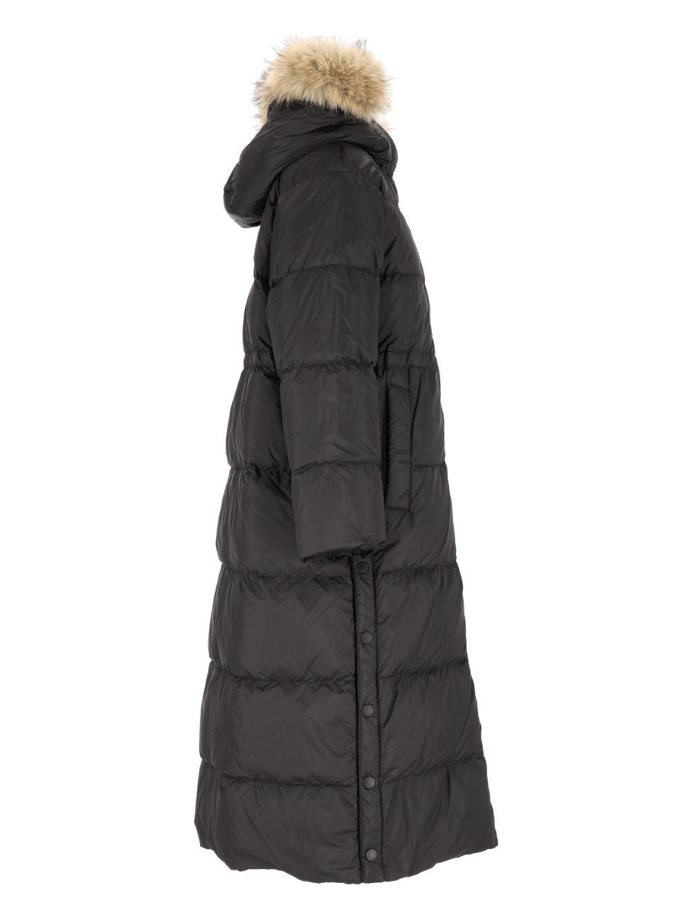 Weekend Max Mara Women Reversible Long Down Jacket In Water-Repellent Fabric