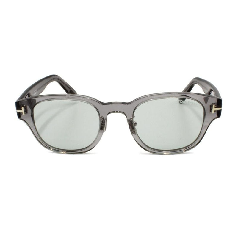 Tom Ford Sunglasses Square Full Rim, Transparent Grey Frame and Light Grey Lens FT1041-D20A