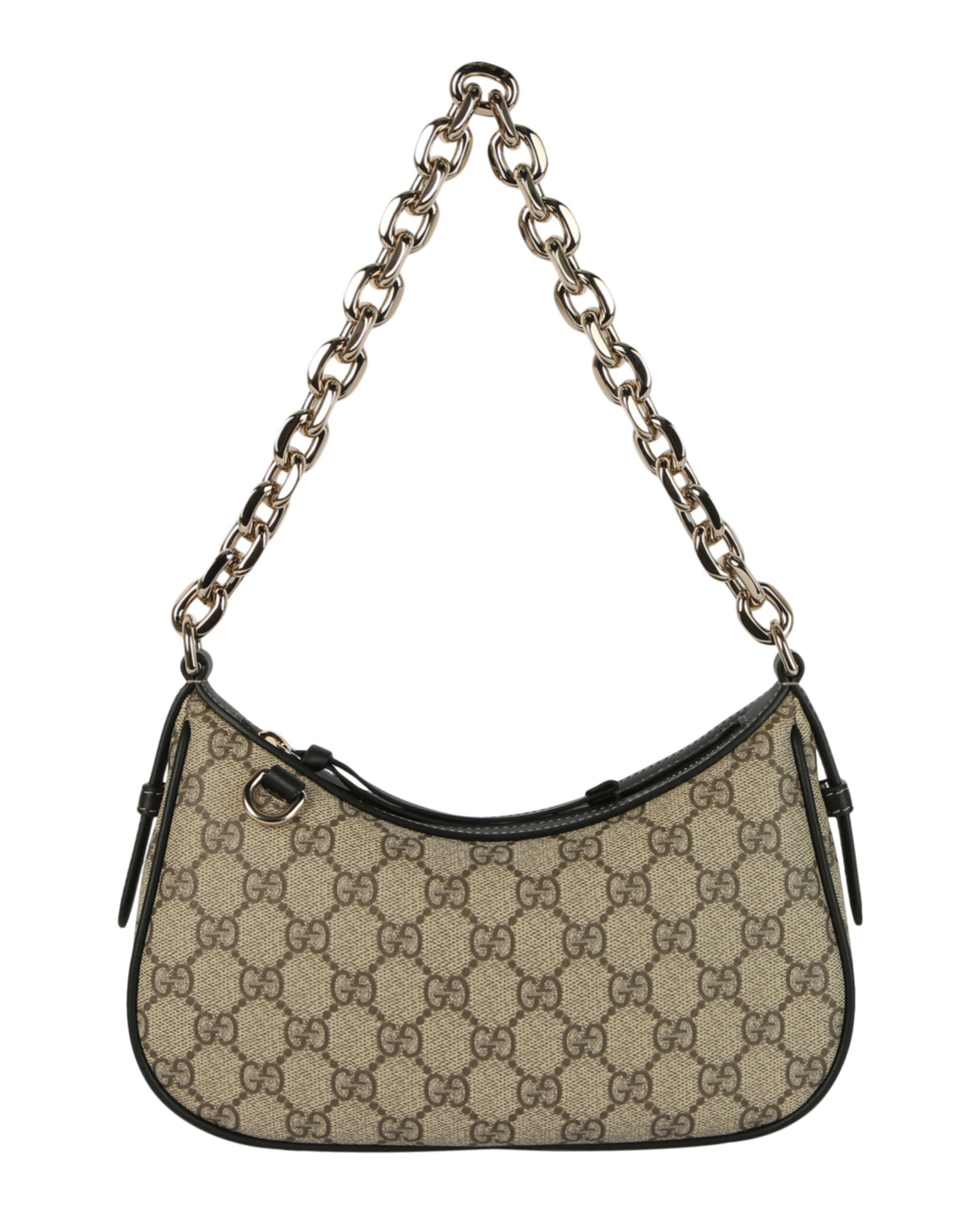 Gucci Gucci Womens GG Emblem Small Shoulder Bag