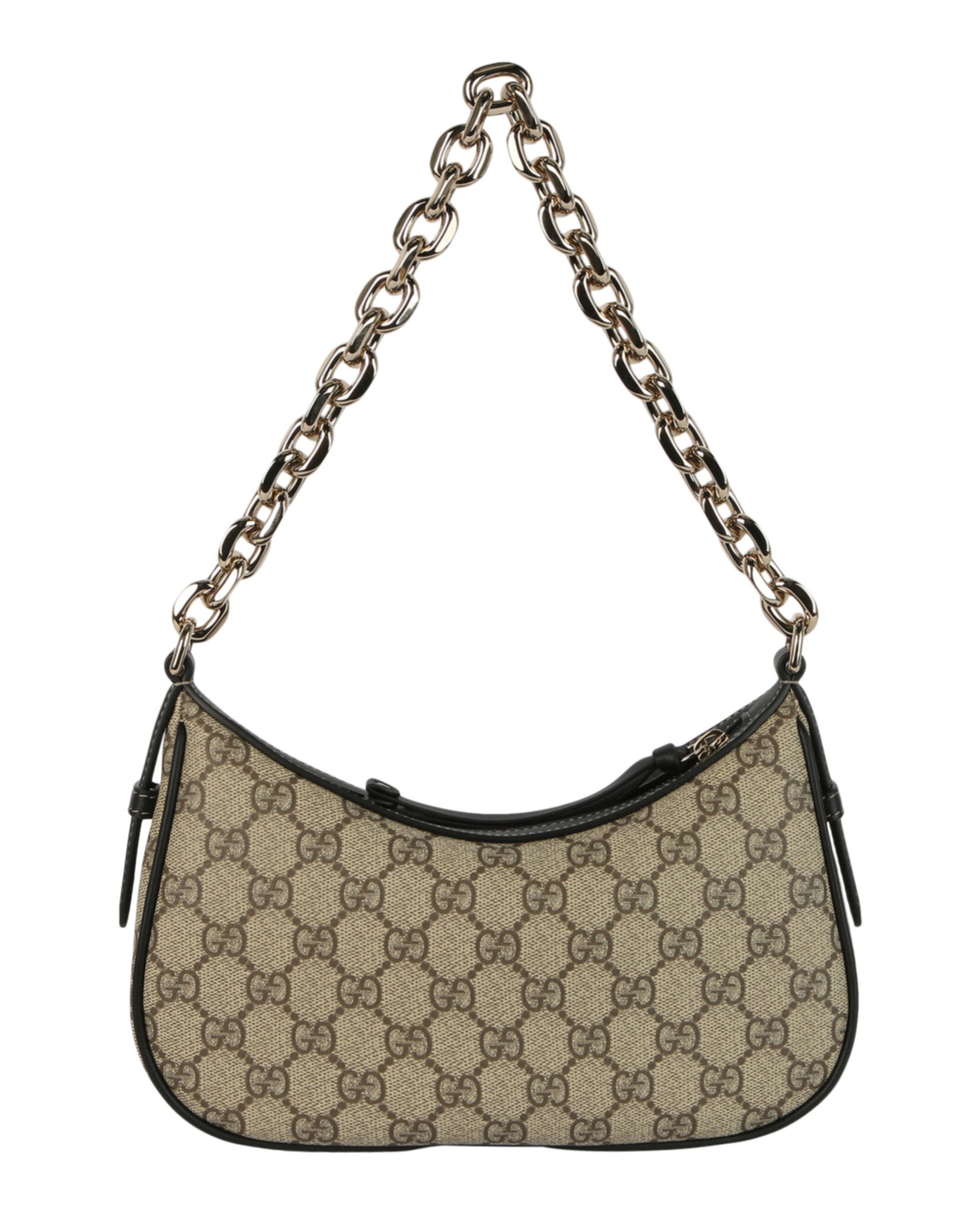 Gucci Gucci Womens GG Emblem Small Shoulder Bag
