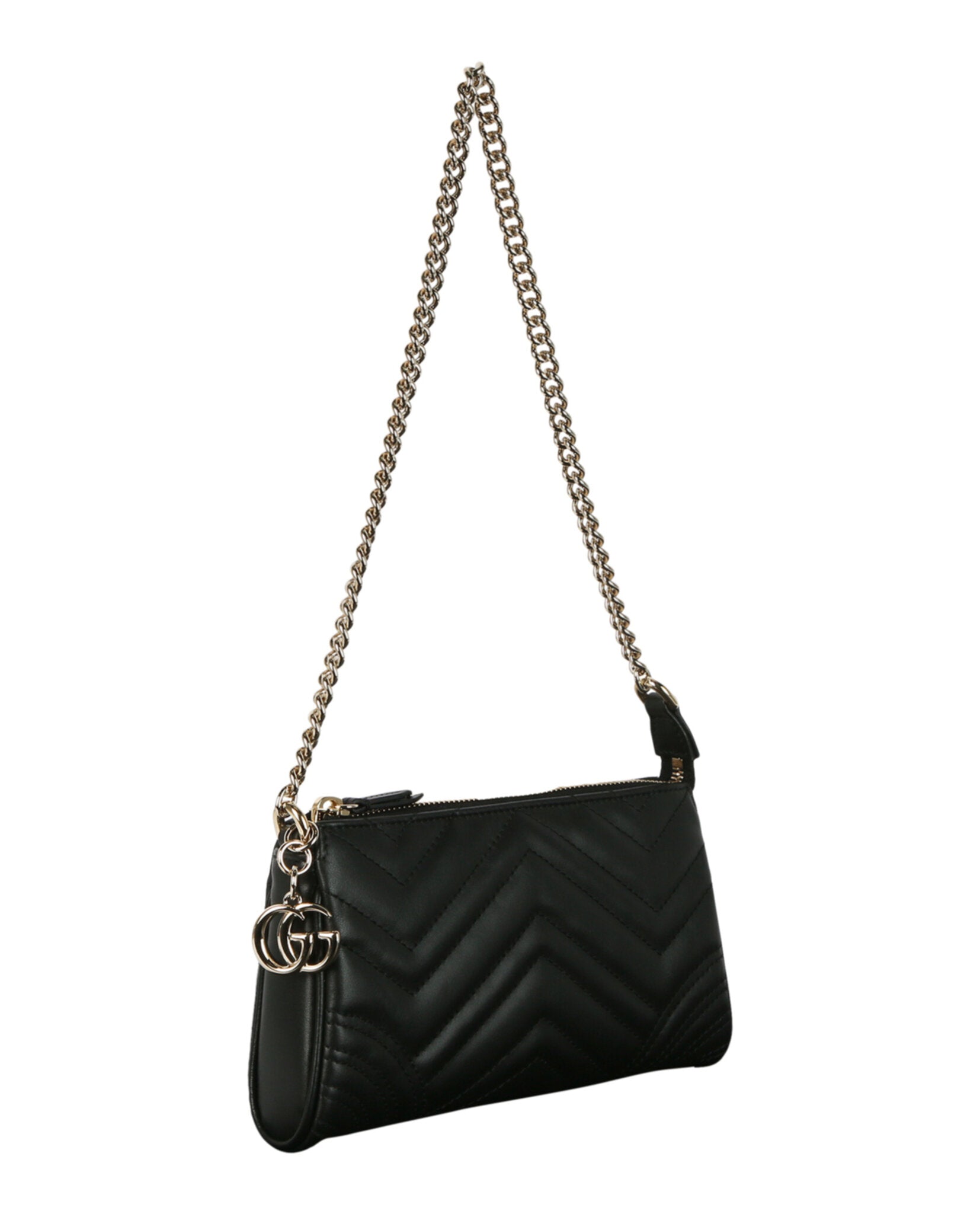 Gucci Gucci Womens GG Marmont Small Shoulder Bag